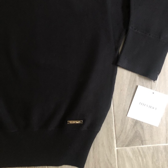 Ellen Tracy Size Small Black Pullover Sweater New - Picture 4 of 8